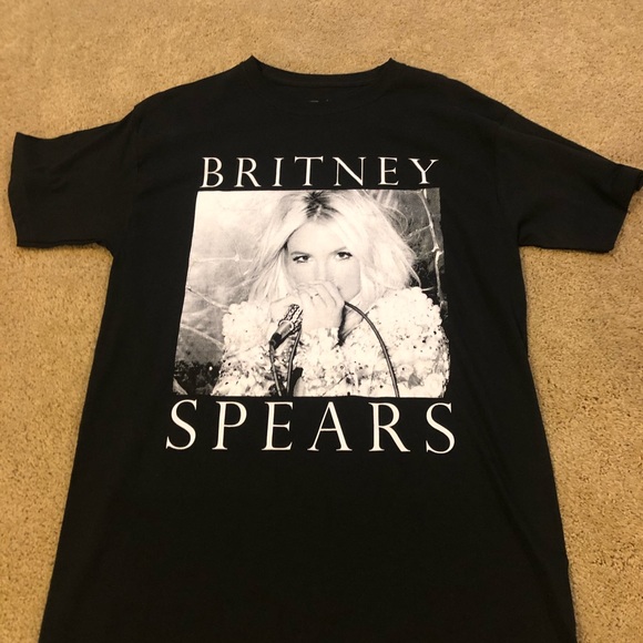 Tops - Britney Spears Black T-Shirt